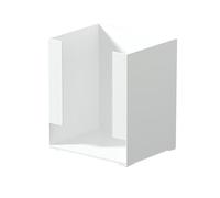 Facial Mask Organizer, Vertical Desktop Storage Box Convenient and Large Capacity Cosmetics Finishing Box for Living Room Bathroom Kitchen (Small)