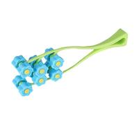 Facial Massage Roller, Flower Massage Roller, Y Shape Relaxation Tool, Manual Relaxation Device, Portable 3D Flower Roller for Neck Body Skin Care