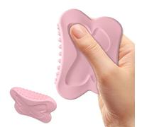 Facial Massage Scraper - Skin Lifting Relaxation Tool for Beauty Routines | Polished Natural Stone Plate with Curved Design, Enhances Circulation Relieves Tension and Promotes 3.74x1.36x2.7 in