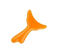Facial Massage Tool - 12x8.2x1.2cm Body Sculpture Massorero | Sculpture Massage Heramiento, Fishtail Shape Body Massager, Resin Fascia Massage Tool For Face, Belly, Foot