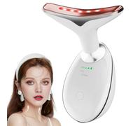 Facial Massager,7-in-1 True Beauty Glow Facial Massager with 3 Massage Modes,Facial Sculpting Device for Anti-Aging and Firming Face and Neck Suitable for Women(White)
