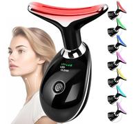 Facial Massager,Firming Wrinkle Removal Face Massager Tool for Face and Neck, Face Sculpting Device Tool, Facial and Neck Massage Kit, 3 Massage Mode for Anti-Aging, Lifting and Smooth(Black)