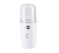 Facial Mister Portable Mini Face Sprayer USB Rechargeable Facial Steamer for Hydratin White, Facial Mist Sprayer