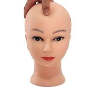 Facial Model Head Mold Injection Training Silicone Mannequin Face Model Head Model for Practice Training To Medical Student, Doctor, Esthetician (Color : A)