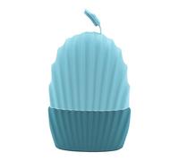 Facial Mold - shel Shape Silicone Cooling Massager, Reusable Ice Roller Skincare Tool, 3.54x2.56x1.65 inches Refreshing Puffiness Reducing Beauty Aid | Eyes Neck Face Daily Routine