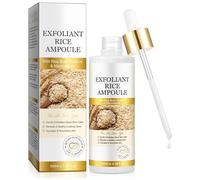 Facial Rice Exfoliating Essence 100ml, Exfoliating Face Serum with White Rice, for Dead Skin Cells, A High-Concentration Serum Suitable for Sensitive Skin, Moisturizes And Brightens The Skin