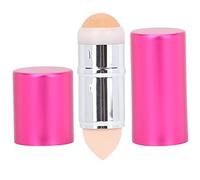 Facial Roller Cleaning Volcanic Stone Mini Oil Absorbing Roller for Skincare Makeup Face Massage (Oil-absorbing balls-rose red)