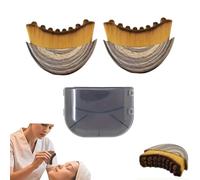 Facial Sculpting Brush for Jawline - Manual Lymphatic Drainage Massager to Reduce Puffiness, Define Contours(A)