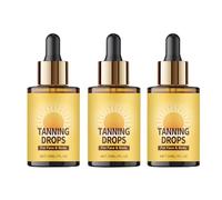Facial Self Tanning Drops, Moisturizing Bronzing Tanner For Face and Body, Lightweight Texture, Gradual Bronzing Effect Tanner For Promotes Natural Skin Tone (3)