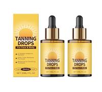 Facial Self Tanning Drops, Moisturizing Bronzing Tanner For Face and Body, Lightweight Texture, Gradual Bronzing Effect Tanner For Promotes Natural Skin Tone (2)