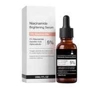 Facial Serum, 5% Niacinamide with Ascorbic Acid and Alpha-Arbutin, Brightening Skin, Lightweight Hydrating Formula, 30ml (1 PCS)