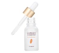 Facial Serum Essence,15ml White Rice Skin Care,Deep Moisturizing High Hydrating Skin Nourish Face Serum Blanchissant Corps Riz Blanc Dark Spot Correction, Anti-Aging, Firming Smooth Skin