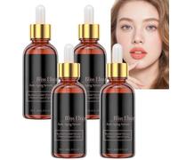 Facial Serum for Anti-Aging, Youth Bliss Elixir Wrinkle Serum with Peptides & Collagen Boost, Firming & Hydrating Skin Essence, Brightening Face Lifting Serum for Smooth Radiant Complexion (4pcs)