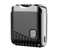 Facial Shaver The modern energy-efficient men's razor is characterized by a thin, optimized shape that makes it easy to carry and easy to carry for shaving.