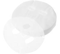 Facial Sheet Mask 100pcs Cotton Facial Mask Sheets Disposable Facial Paper Pre-cut Face DIY Cosmetic Face for SPA Skin Cares Cryo Facial Mask (100Pcs)
