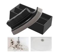 Facial Sink - Beard Trimming Cleaner, Shaving Rinse Pad | Splash Control Grooming Hygiene Instrument Device, Whisker Cleansing Organization Framework System Process with Barber Household