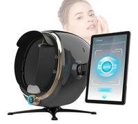 Facial Skin Analysis Machine Professional 13.3"/21.5" Scanner for Pores, Acne, Hydration, Customizable Reports, For Estheticians Spas, 8-Spectrum Imaging, Multi-Language(Black,13.3 in)
