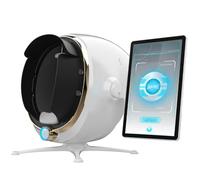 Facial Skin Analyzer, 38MP AI Skin Analysis Machine, Moisture Detector for Beauty Salon and Home, Multi-Language Support, 21.5 inch Display