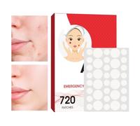 Facial Skin Patches 720-Count Invisible Lightweight Comfort Pads Sheet | Facial Care Patches for Morning Before Makeup Day Home Work Shower Beach Spa Vacation Traveling Business Daily