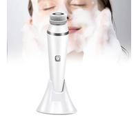 Facial Skin Scrubber - Electric Exfoliator Spinning Cleanser Device | 4-in-1 Deep Pore Cleanser | USB Rechargeable | IPX7 Waterproof | 2 Hours Charging,White