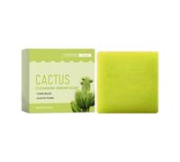 Facial Soap Bar, Face Cleansing Block, Gentle Wash with Natural Formula, Daily Routine with Compact Design, Travel Accessory, Skincare Necessary, Refreshing Hygiene Aid for Home Hotel Shower