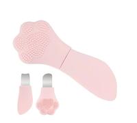 Facial Spatula, Silicone Double Ended Skin Care Scrub, Cat Paw Nose Cleaner, Face Care Tools, for Travel and Business, Daily and Evening, Nose, Forehead, Girls Beauty
