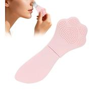 Facial Spatula - Silicone Double Sided Cleaning Scrubber,Pore Cleansing Nose Spatula Facial Scraper - for Pre and Post Makeup Cleaning Women Travel Beauty Forehead Nose