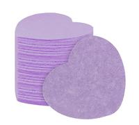 Facial Sponges - Compressed Facial Sponges | Heart Shape Facial Sponges For Washing Face | 20-Pieces Face Scrub Sponge For Facial Cleansing, Exfoliate Masque, Makeup Removal, Spa Face Scrubber