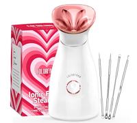 Facial Steamer Nano Ionic Hot Mist Face Steamer Home Sauna SPA Face Humidifier Atomizer for Women Men Moisturizing Unclogs Pores Spa Quality