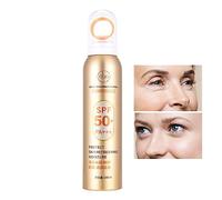 Facial Sunscreen Spray SPF 50,Super UV Over Sunblock Mist For Face,Water Resistant & Non Greasy Fast-Drying Sunscreen,High Protection Against UVA & UVB,150ML
