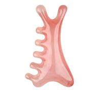 Facial Tool - Portable Resin Gua Sha Board, Eye and Jawline Sculptor, Ergonomic Handheld Shape, Increased Blood Flow Stimulation and Tension Easing Feature, Self Care Accessory