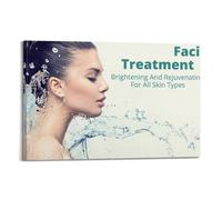 Facial Treatment Beauty PrintCanvas Poster Wall Art Poster for Room Living Room Study Aesthetics And DecorationFrame-style 24x36inch(60x90cm)