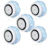 Facial Ultrasonic Cleansing Brush Head Sonic Replacement Head for SMART PRO ARIA Fit PLUS Mia 1 Mia 2 & 3 Acne Deep Pore (5pcs)