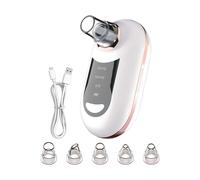Facial Vacuum Pore Cleaner - Whitehead Remover - 3 Suction Settings Whitehead Vacuum Extractor for Daily Routine Home Bath Time Travel Women Teenager