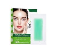 Facial Wax Strips, Facial Wax Strips for Women, Containing olive oil, suitable for the face/bikini, Gentle for Multiple Skin Types, Quick Smoothness, Long-Lasting Results, Easy At-Home Use (30PCS)
