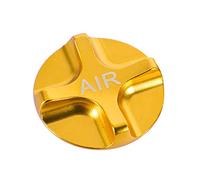 Facibom Bike Air Gas Shcrader American Valve Caps Bike Suspension Bicycle Front Fork Parts for MTB Road Bike Gold