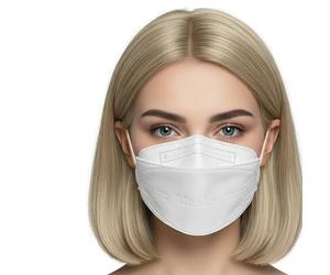 faciemF 25 x FFP2 Respirator masks DM LK | 100% Made in Germany | CE Certified, 4-ply fishform design | OEKO tex | VIRU-fil Successor model with low breathing resistance