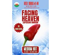 Facing Heaven Chilli Seeds - 10 Fresh Seeds
