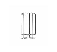 Fackelmann 20991 Metal Wire Dispenser for Braun Tassimo Capsules 32 Capsules 2 Columns