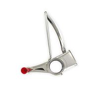 Fackelmann 27652 Cheese Grater, Stainless Steel, 24 x 10 x 8 cm Grey