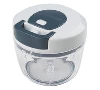 FACKELMANN 27907 Manual Chopper with Small Rope for Vegetables, Nuts, Chocolate Multi-Hacker, Stainless Steel Plastic