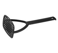 FACKELMANN 40235 Nero Potato Masher Kitchen Aid Plastic Potato Press for Coated Pots and Pans (Colour: Black), Quantity: 1 Piece