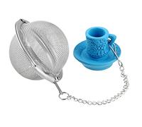 Fackelmann 49097 Teeball with Tassenhänger, Stainless Steel