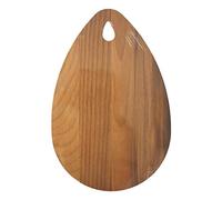 Fackelmann 521765 Oval Chopping Board, Wood, Brown, 21 x 12 x 1 cm, Beech