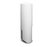 Fackelmann 86910 Cotton Pad Dispenser, Plastic, White
