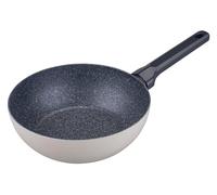 Fackelmann Balance Mini Ceramic Wok Pan, Diameter 20 cm, Recycled Aluminium, Ergonomic Handle, Ceramic Coating, Heat Resistant up to 150°C, PFAS-Free, Suitable for Induction Cookers