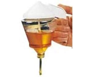 Fackelmann Coffee & Tea, Dispenser for Honey and Syrup, Honey Glass, Portioner, 46815
