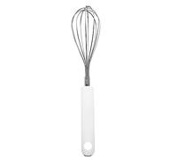 Fackelmann Egg-Whisk Arcadalina of Stainless Steel, White/Silver, 11.4-Inch