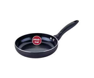 FACKELMANN Essential Highrise Mini Frying Pan Diameter 14 cm - Ideal for Small Dishes, Oven Safe, with Ceramic Non-Stick Coating