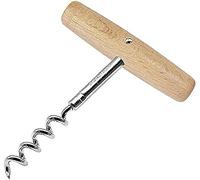 Fackelmann "Fair Beech/Stainless Steel Corkscrew, Beige/Silver, 4.3-Inch